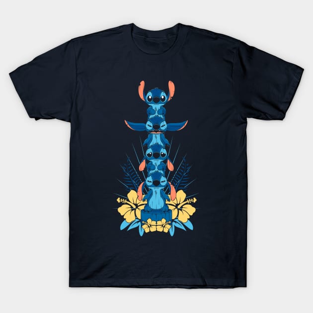 Alien's totem moods T-Shirt by sebasebi